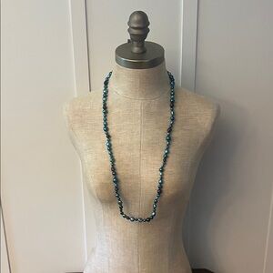 Honora Teal Pearl Necklace